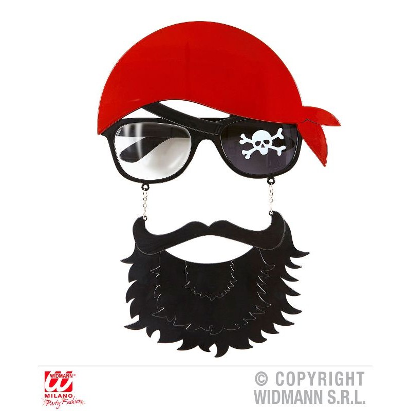 Occhiali Pirata con Barba di Widmann