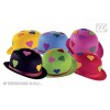Bombetta con Cuori in Feltro - Ass. in 6 Colori di Widmann