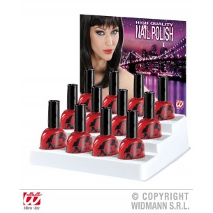 Smalto Rosso Espositore -7 Ml di Widmann