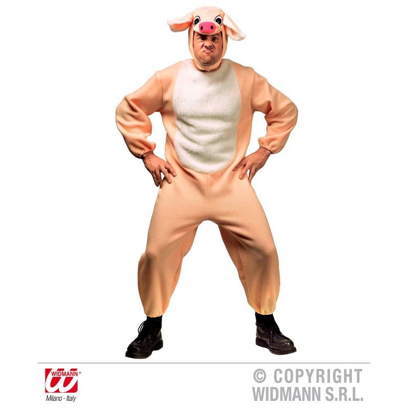 Maiale (Costume, Copricapo con Maschera) di Widmann