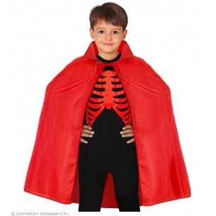 Mantello Rosso Misura Bambino - 90 Cm di Widmann