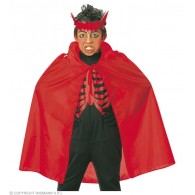 Mantello Rosso Misura Bambino - 90 Cm di Widmann
