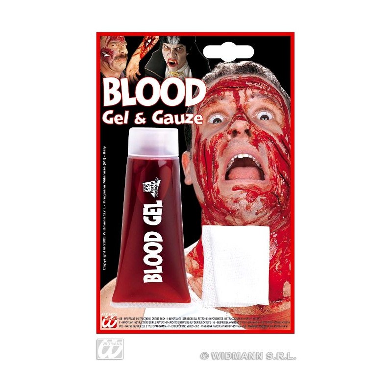 Sangue Gelatinoso in Tubo Grande con Garza - 42 Ml di Widmann