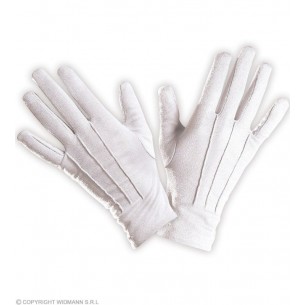 Guanti Bianchi (One Size Fits Most Adult) di Widmann