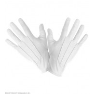 Guanti Bianchi (One Size Fits Most Adult) di Widmann