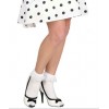 Cost.Calzini Bianchi con Decorazione in Pizzo 70 Den (One Size Fits Most Adult) di Widmann
