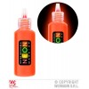 Make-Up Arancione Fluorescente Inflacone Dispenser Lavabile ad Acqua di Widmann