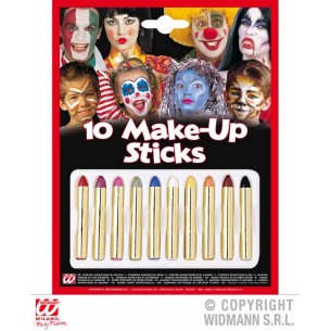 Set da 10 Matite Make-Up - 24 Ml di Widmann