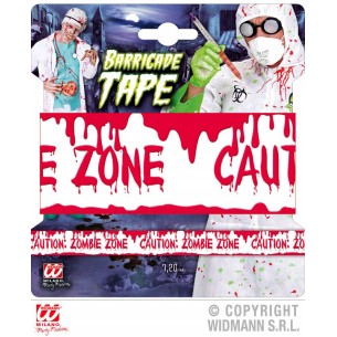 Nastro Barricata Caution: Zombiezone 7.20 M di Widmann