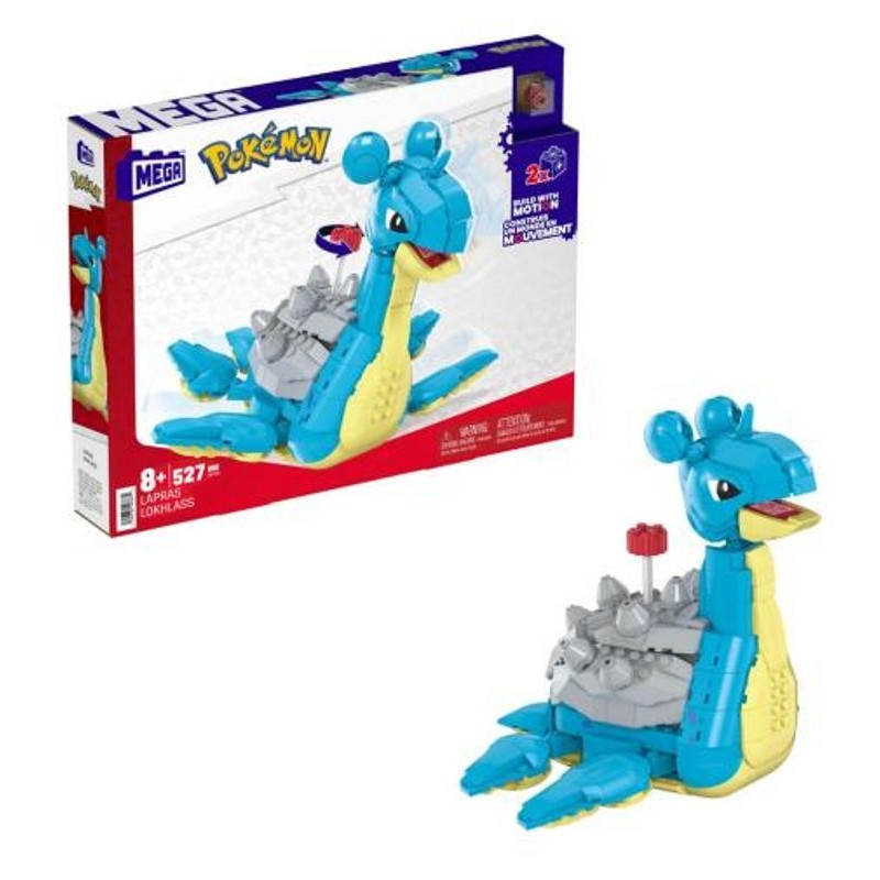 Mega Pokemon Lapras di Mattel Megabloks