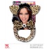 Leopardo Set Travestimento (Orecchie. Farfallino. Coda) di Widmann