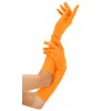 Guanti Neon Arancione Lunghi di Widmann