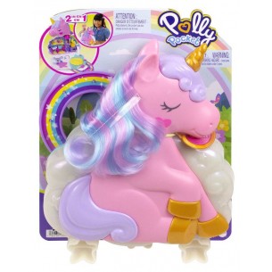 Salone di Bellezza Unicorno Arcobaleno di Mattel Polly Pocket