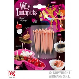 Set di 20 Stuzzicadenti Willy di Widmann