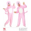 Plush Pink Lion (Hooded Jumpsuitwith Mask) di Widmann