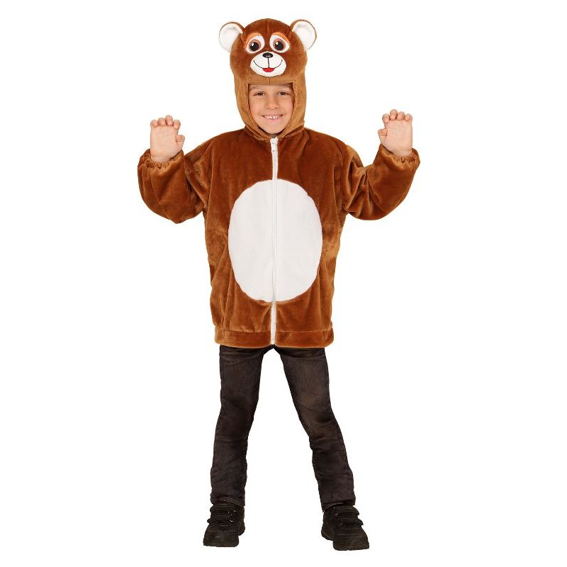 Orso in Peluche (Felpa con Cappuccio e Maschera) di Widmann