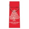Shopper Wine Christmas Rosso in Cartone 35x11x9 B di Marpimar