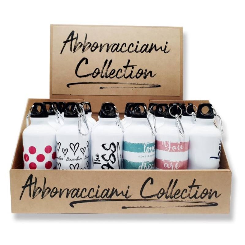 Borracce 500ml Fantasie Assortite - Espositore da 29 Pezzi di Marpimar