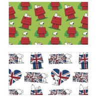 Cf.100 Fg Carta Regalo 70x100 Peanuts di Marpimar