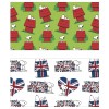 Cf.100 Fg Carta Regalo 70x100 Peanuts di Marpimar