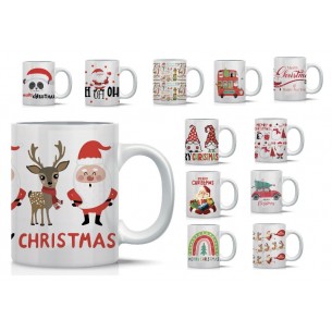 Assortimento 24 Tazze Natale Ass.Te di Marpimar