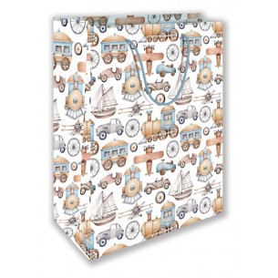 Shopper Toys Avorio F.To 26x32+12 L di Marpimar