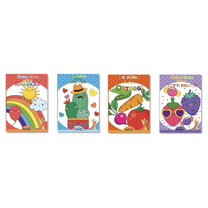Libri da Color. 16 Pg. Cf. 24 Pz. Assortiti di Marpimar