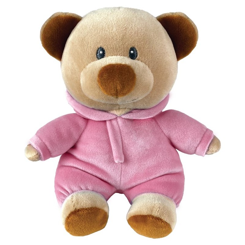 Baby Ty 28cm Orsetto con Pigiama Rosa