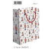 Shopper Schiaccianoci Pattern 26x32x12 L di Marpimar