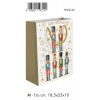 Shopper Schiaccianoci C/Foil Oro 18,5x23+10 M di Marpimar