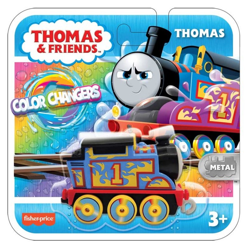 Locomotive Cambia Colore Ass.To di Mattel Thomas & Friends
