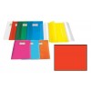 Coprimaxi in Pvc Goffrato Trasparente Rosso 180/260 My, Formato 21x30 Cm, con Alette e Tasca Portanome