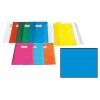 Coprimaxi in Pvc Goffrato Trasparente Blu 180/260 My, Formato 21x30 Cm, con Alette e Tasca Portanome