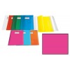 Coprimaxi in Pvc Goffrato Trasparente Blu Fluo 180/260 My, Formato 21x30 Cm, con Alette e Tasca Portanome