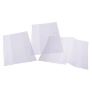 Copriquaderno A5 Goffrato Trasparente 260 My, con Tasca Portanome di Ri.Plast S.R.L. Dei F.Lli Rioli