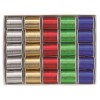 25 Roccchetti 10 Mt Colori Metallizzati Assortiti di Brizzolari