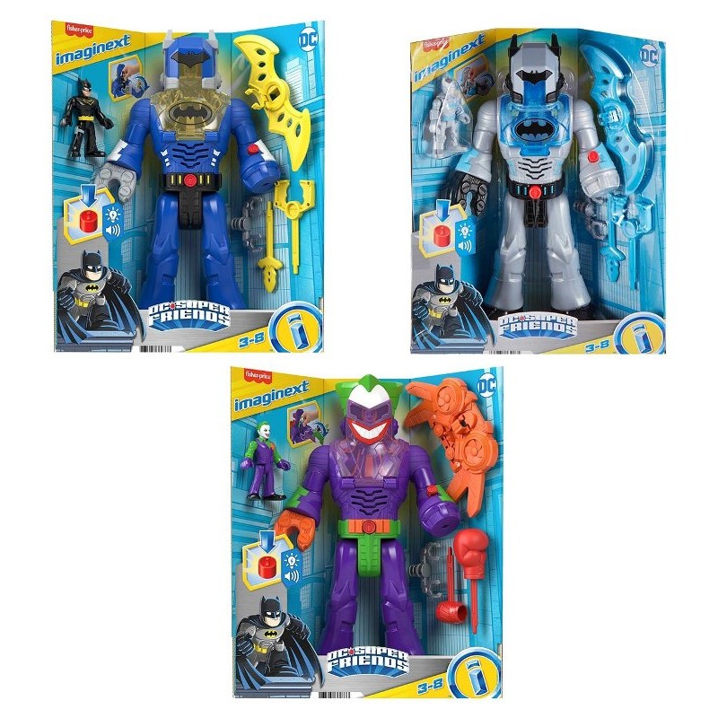 Imaginext Dcsf Insiders Ass.To di Mattel Imaginext Dc Super Friends