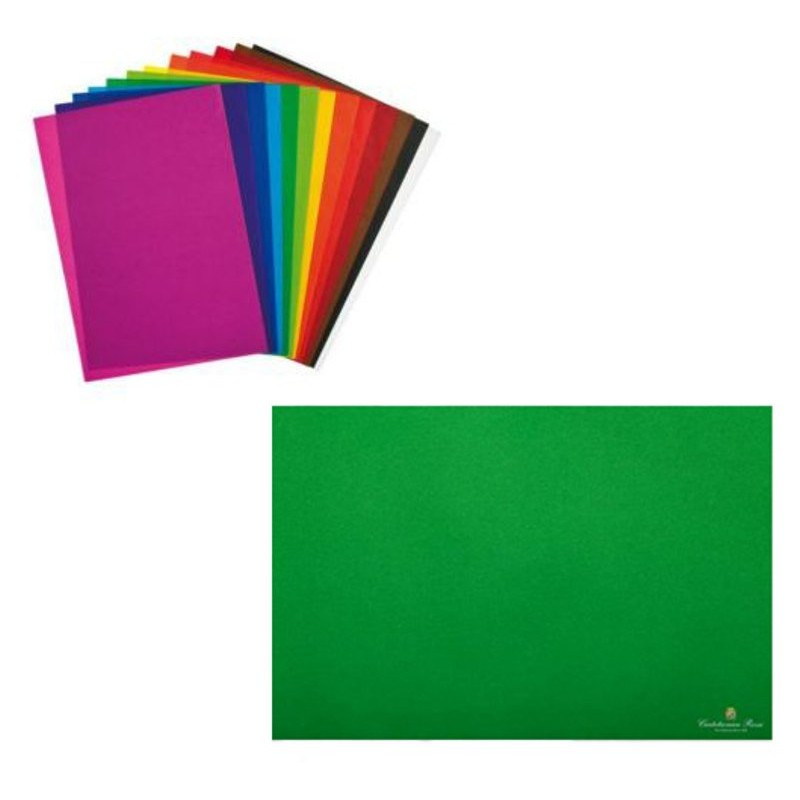 Confezione 24 Fogli Carta Velina 21 Gr Colore Verde Bandiera di Cartotecnica-Rossi