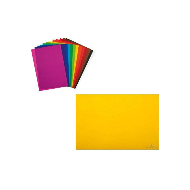 Confezione 24 Fogli Carta Velina 21 Gr Colore Giallo di Cartotecnica-Rossi