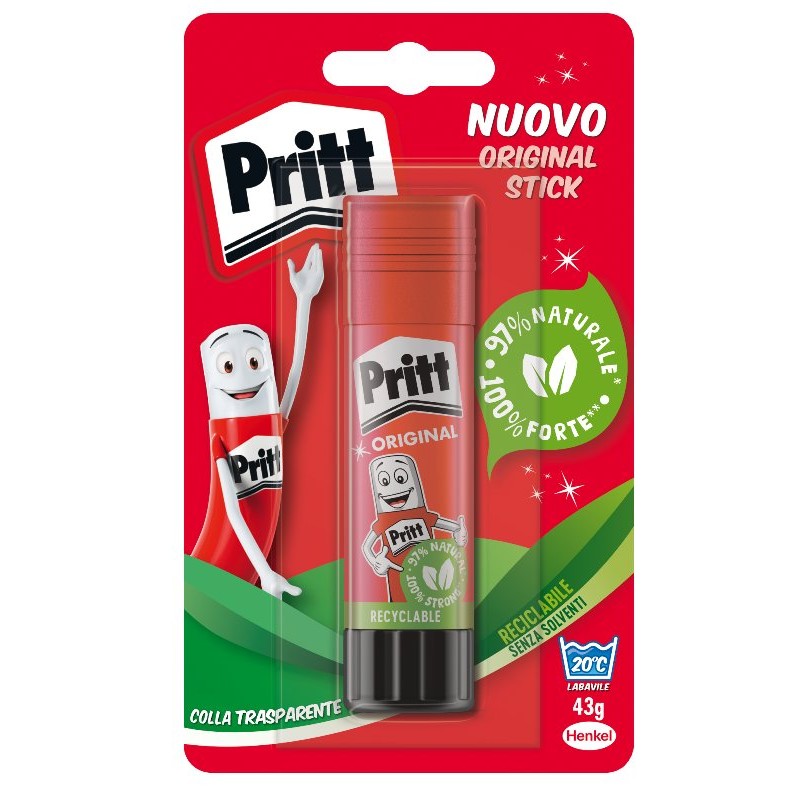 Pritt Stick Colla 43 Grammi in Blister di Henkel-Loctite