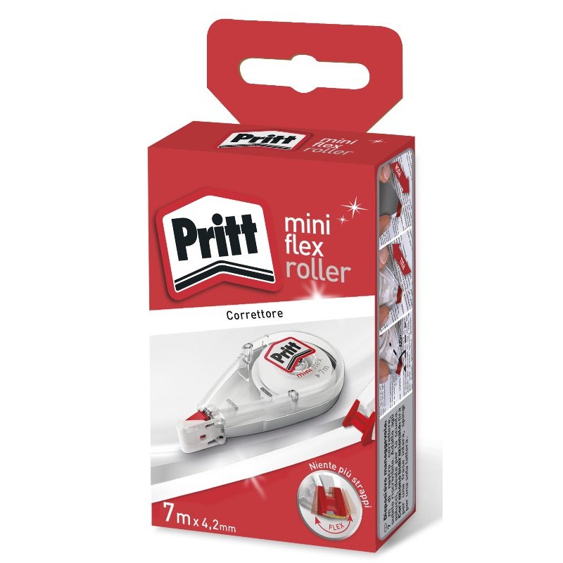 Correttore a Nastro 7 M X 4,2 Mm - Confezione da 10 Pezzi di Henkel-Loctite