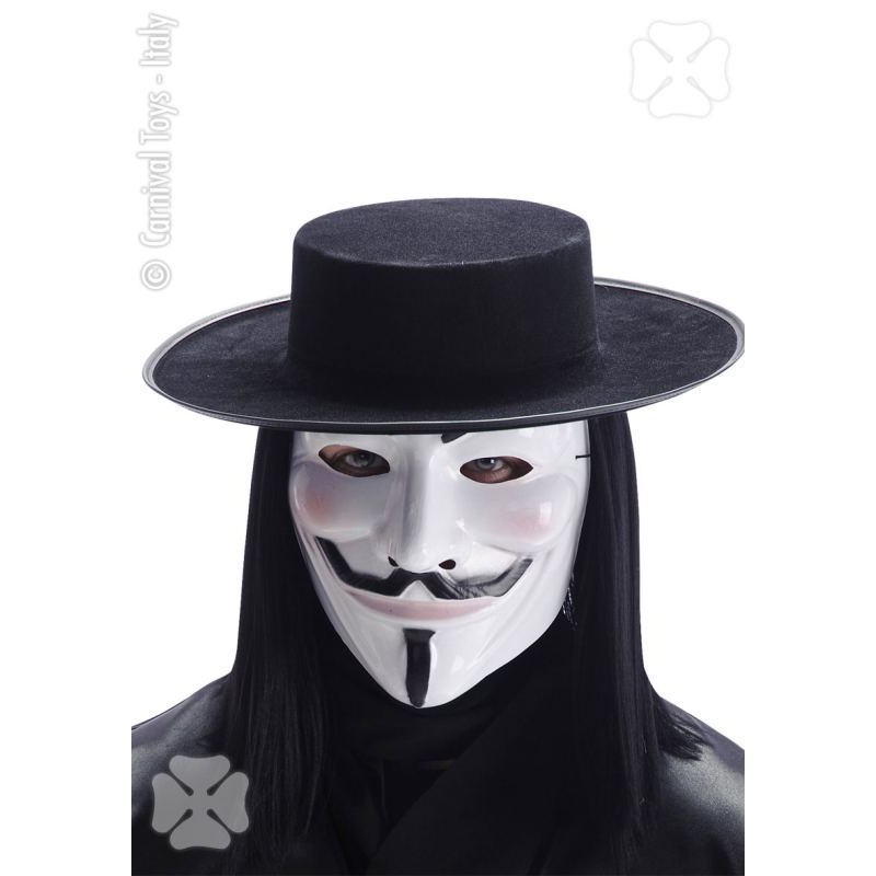 It Maschera Vendicatore in Plastica con Cartellino/Etichetta di Carnival-Toys