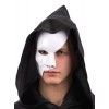Maschera Mezzo Viso Bianca in Plastica con Cartellino/Etichetta di Carnival-Toys
