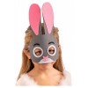 Maschera Coniglio Bimbo in Feltro in Busta C/Cav. di Carnival-Toys