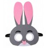 Maschera Coniglio Bimbo in Feltro in Busta C/Cav. di Carnival-Toys