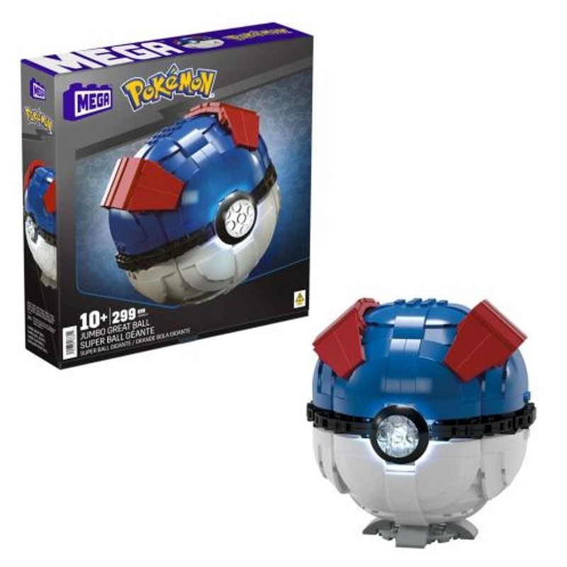 Mega Pokemon Pokeball Gigante di Mattel Megabloks