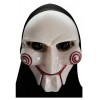 Maschera Fantasma in Plastica Rigida con Cappuccio su Cartoncino di Carnival-Toys
