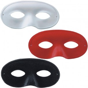 Domino Scamosciato Grande Colori Assortiti con Cartellino/Etichetta di Carnival-Toys