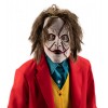 Maschera Clown Pazzo in Lattice con Capelli C/Cavallotto di Carnival-Toys