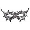Maschera Pipistrello in Tessuto Macrame' su Cartoncino di Carnival-Toys